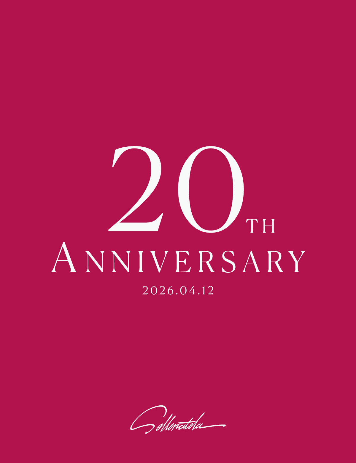 【#21】20th Anniversary — Sellenatelaの軌跡 vol.01