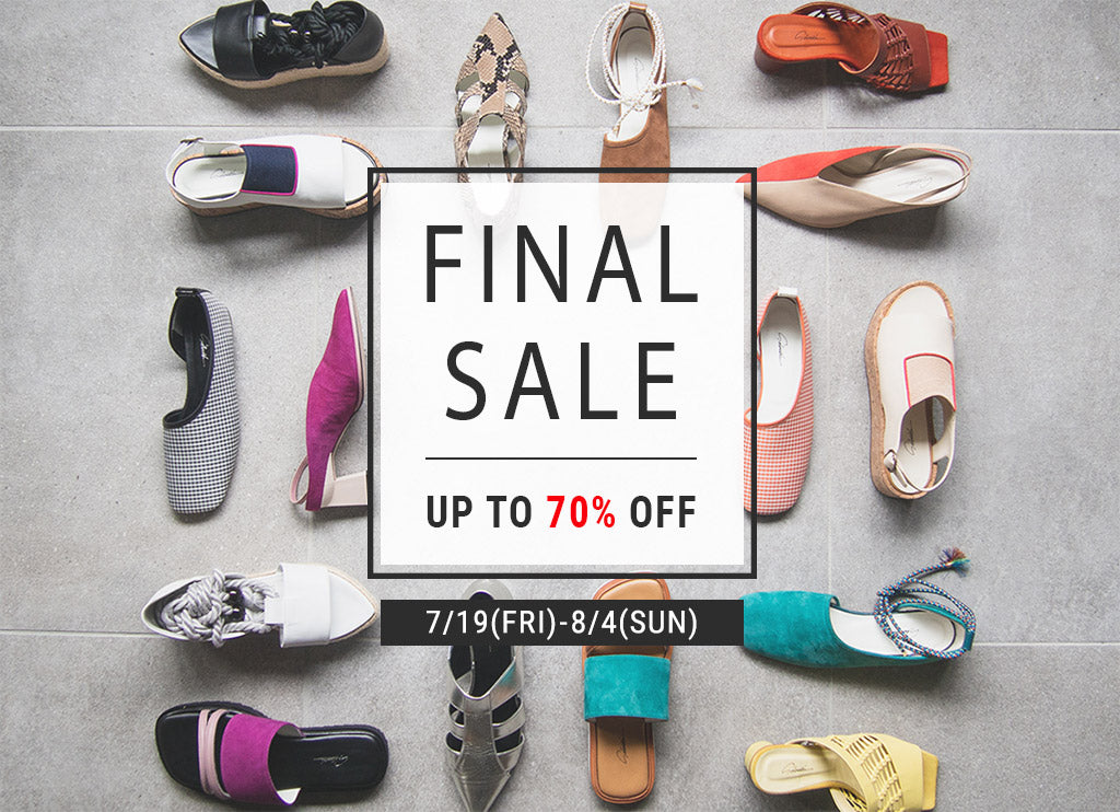 FINAL SALE がスタート！【UP TO 70%OFF】