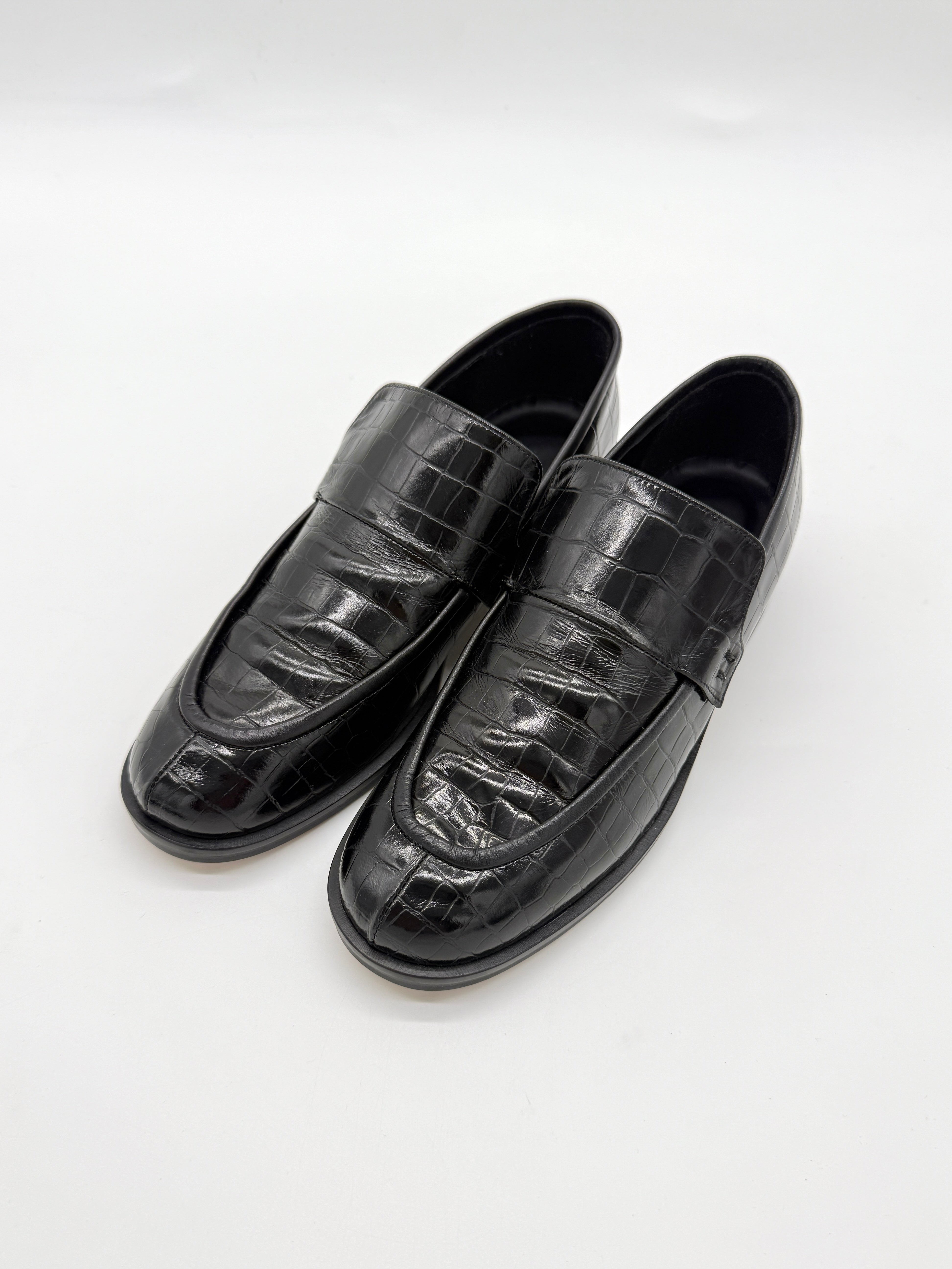 ABIGAIL【BLACK CROC】- 35 AS IS