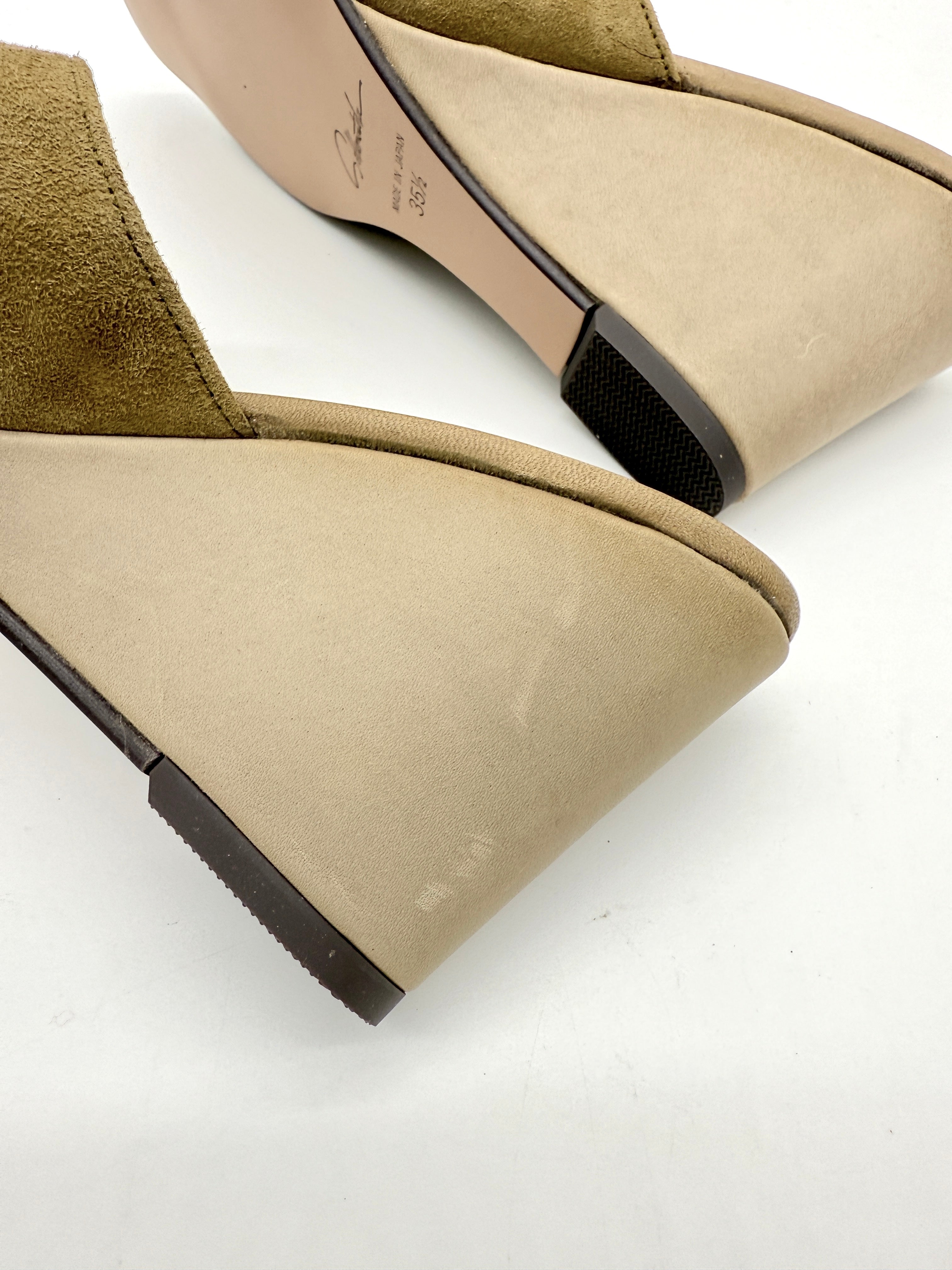 CLARA【KHAKI】- 35.5 AS IS