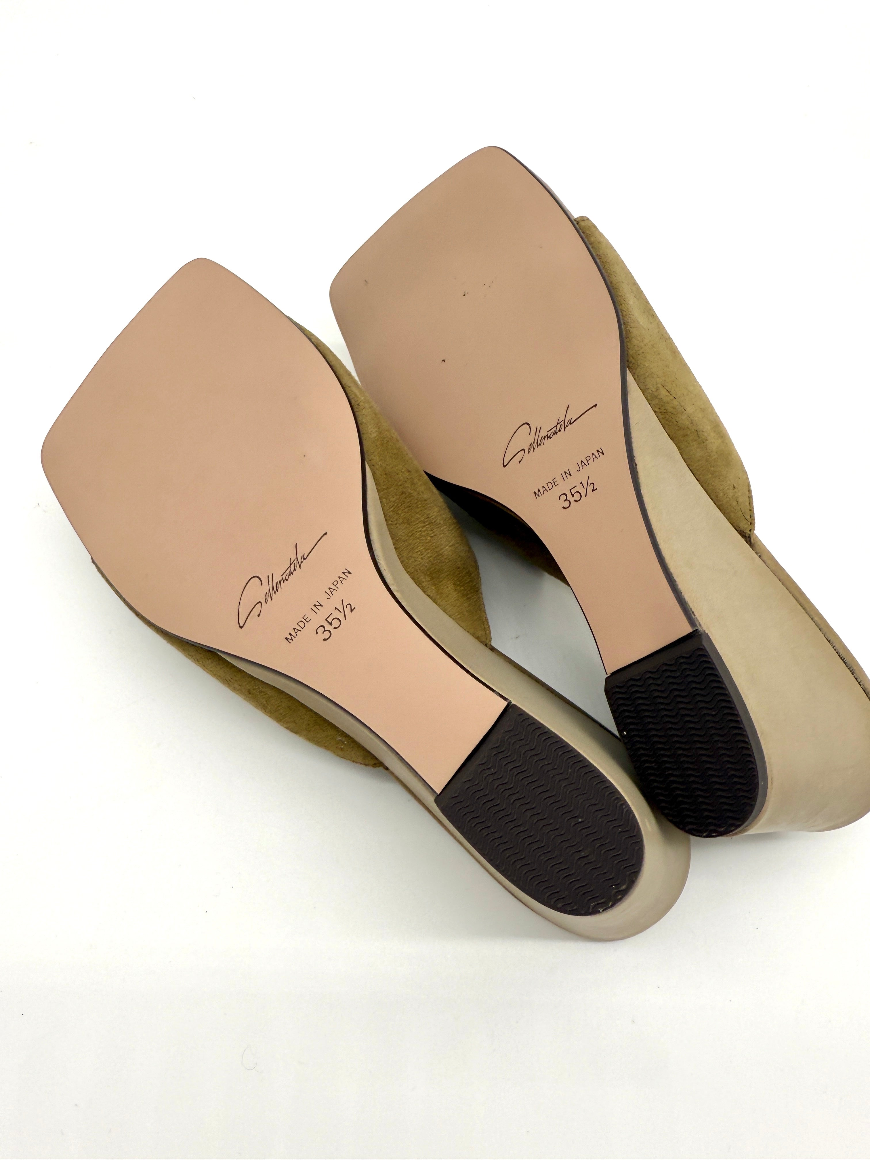 CLARA【KHAKI】- 35.5 AS IS
