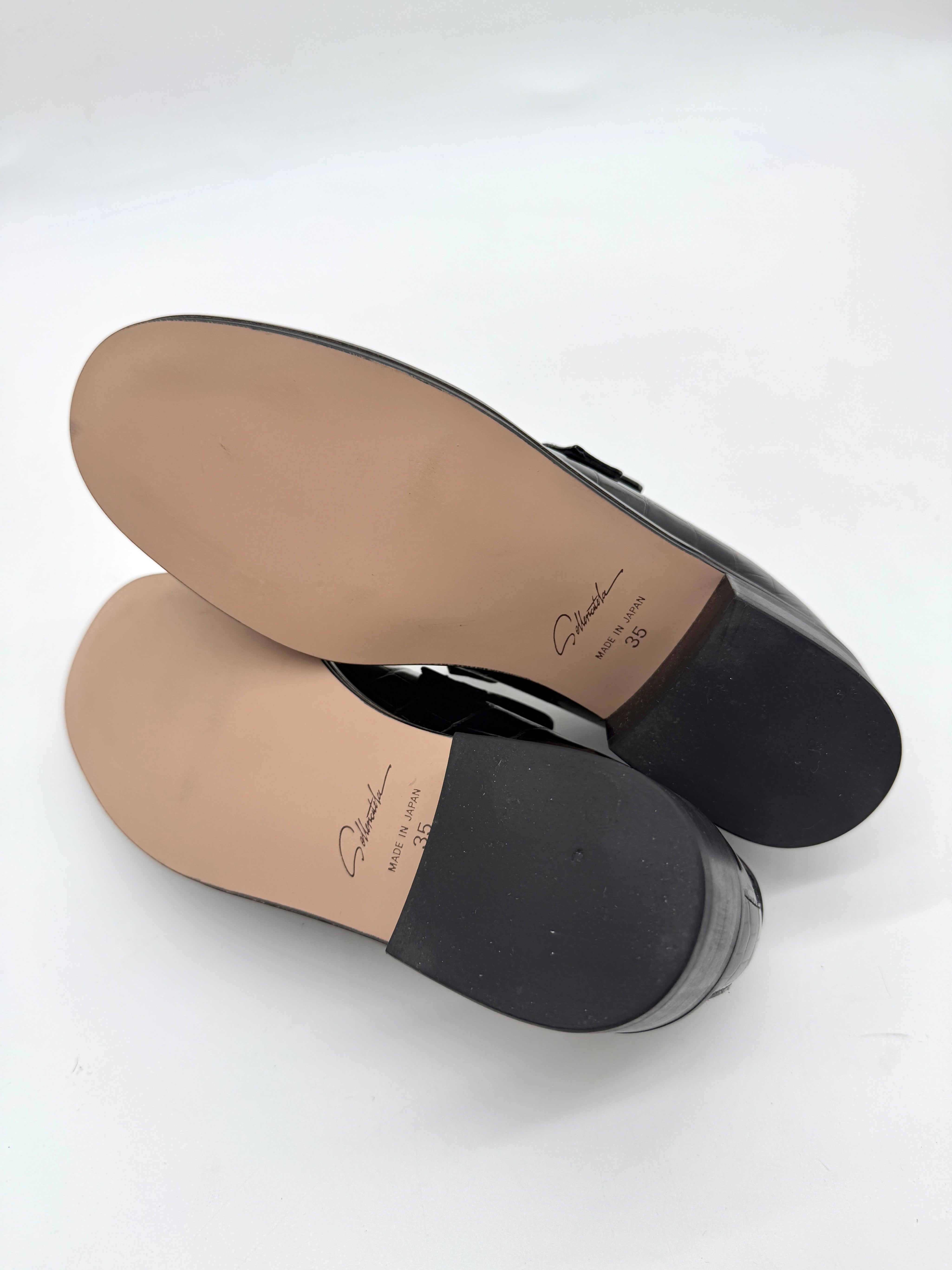 ABIGAIL【BLACK CROC】- 35 AS IS