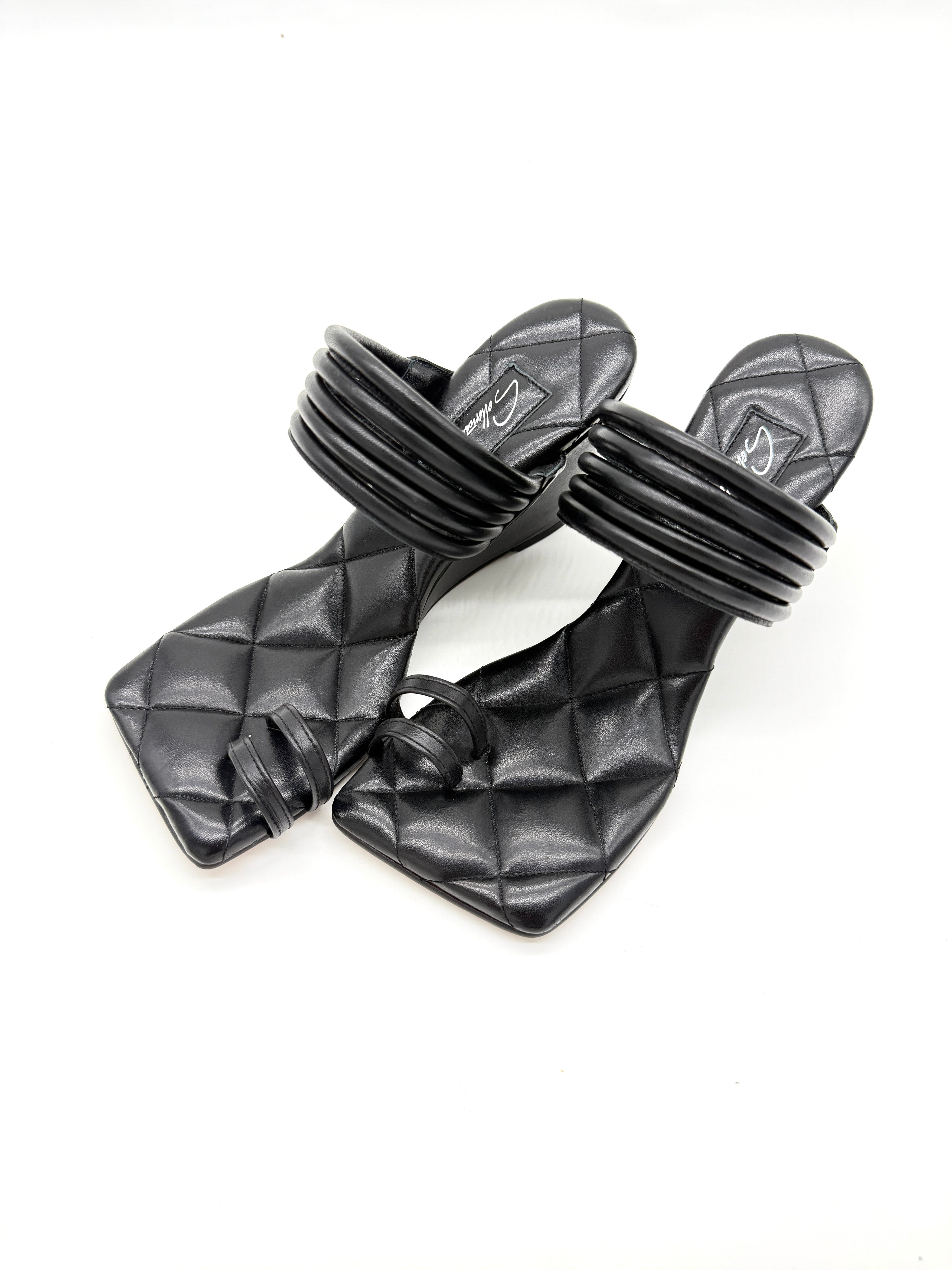 SIMONE【BLACK】- 36.5 ASIS